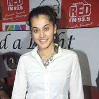 Taapsee Pannu - Tapsee and Gopichand At Red FM to promote Mogudu - Stills | Picture 112765